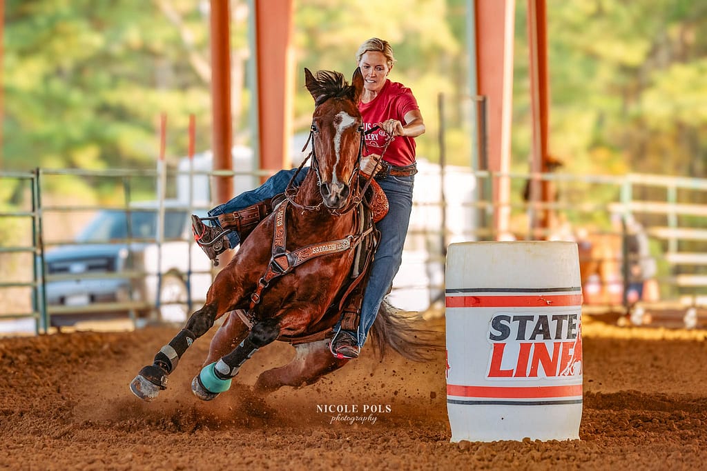 Barrel Racer - State line Arena Georgia