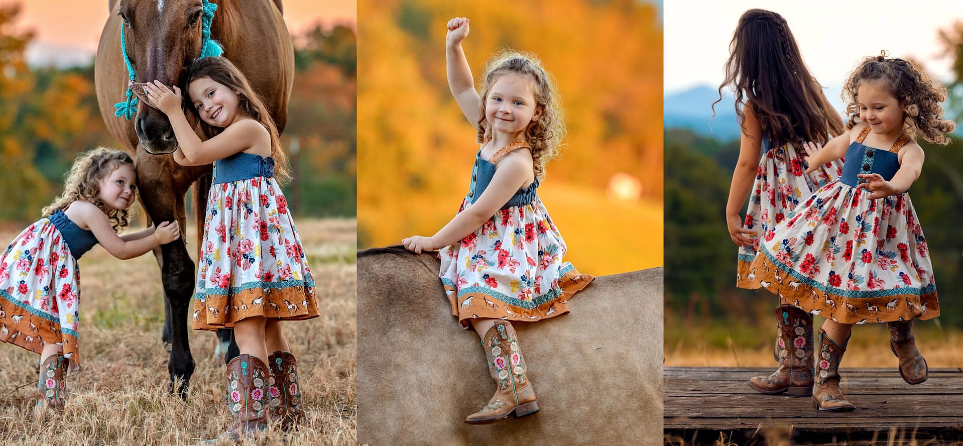 Family Photoshoot with Horses