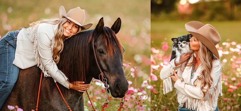 Beautiful Horse Photography: My Session with Ava in a Wildflower Field